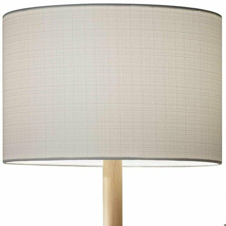 Homeroots Natural Wood Table Lamp8 x 8 x 21 in. 372673